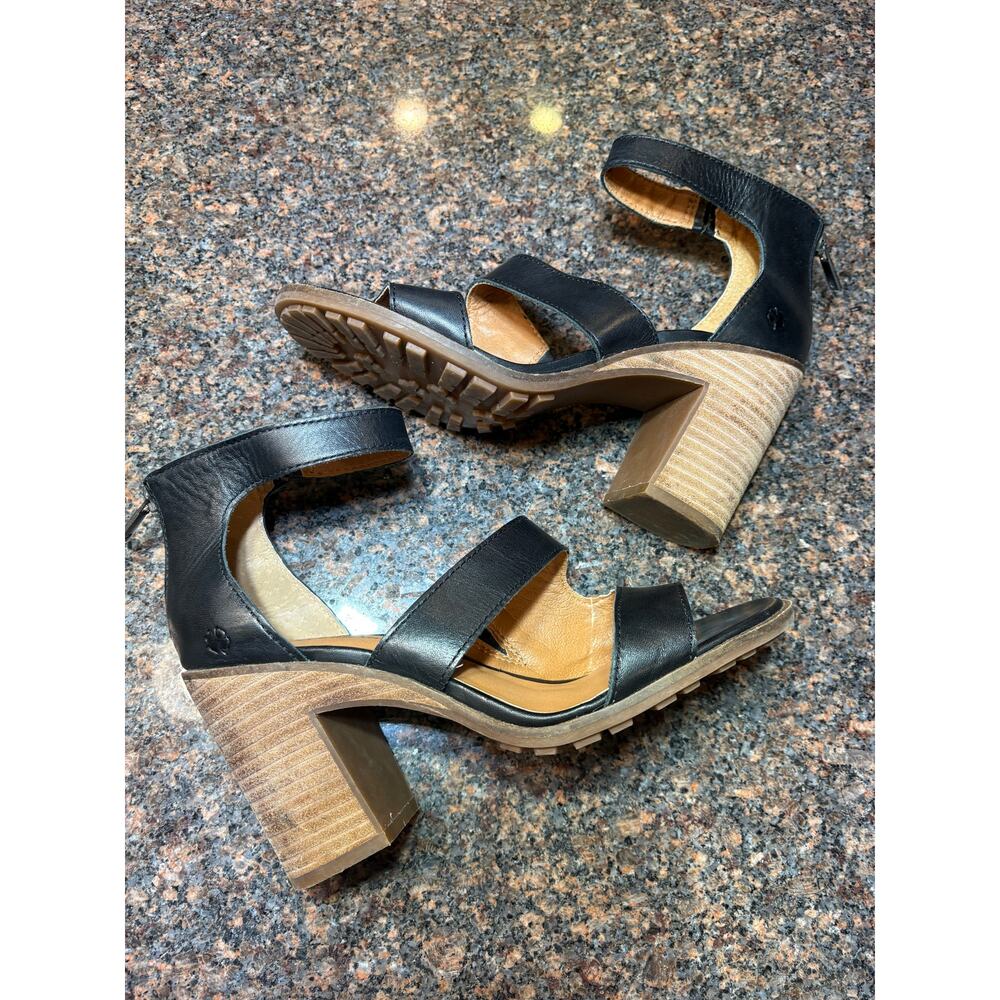 Lucky Brand Women's Valka Ankle Strap Block Heel Sandal Size 8.5 - Picture 11 of 12